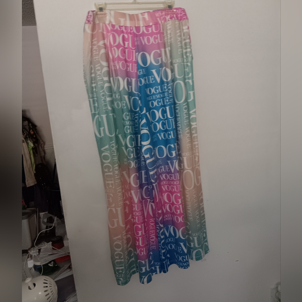 New Vogue wide pants with pockets
